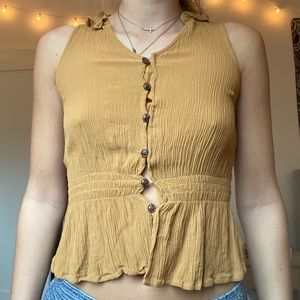 Yellow-orange tank top